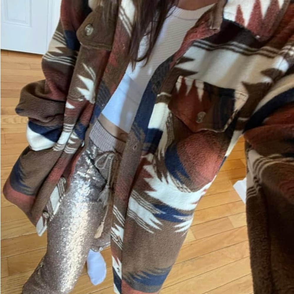 Alison “Aztec” Shacket By The Post - image 4